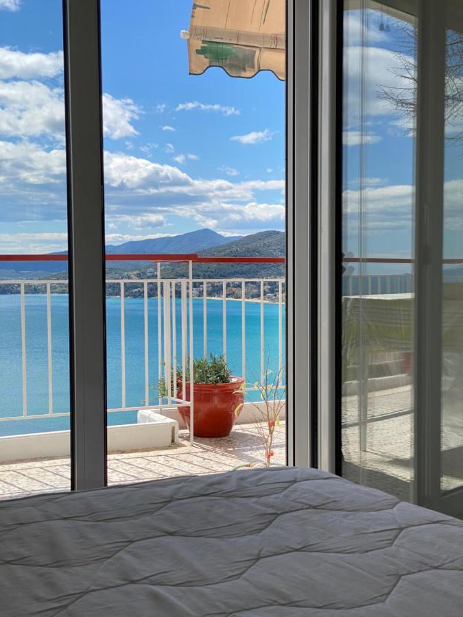 Mimoza'S Sea View Apartment PalaiónTsiflíkion Exterior foto