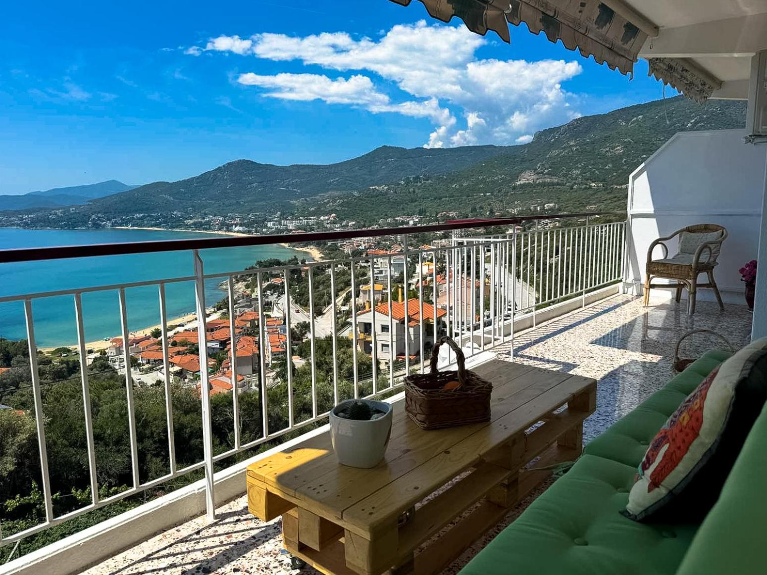 Mimoza'S Sea View Apartment PalaiónTsiflíkion Exterior foto