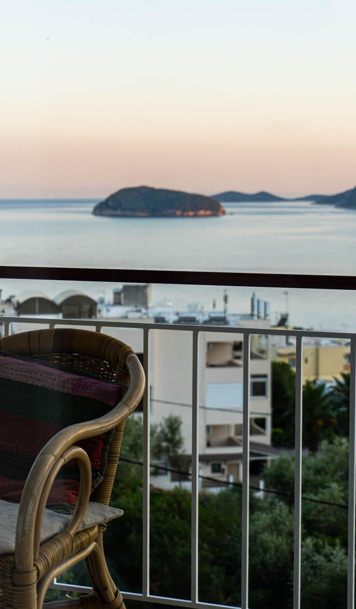 Mimoza'S Sea View Apartment PalaiónTsiflíkion Exterior foto